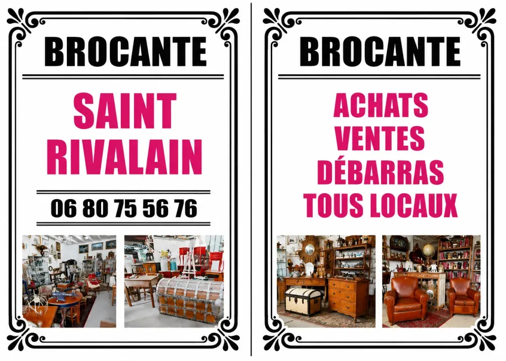Logo brocante Saint Rivalain Morbihan